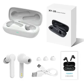 Bezdrôtové Slúchadlá PVC 8.0 Zníženie Hluku Bluetooth5.0 Slúchadlá Stereo Športové Vodotesné Slúchadlá Slúchadlá S 4 Mikrofón
