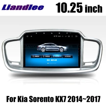 Liandlee Pre Kia Sorento KX7~2020 LiisLee Auto Multimediálne TV, DVD, GPS, Audio, Hi-Fi Rádio Stereo Pôvodnom Štýle Navigačné tlačidlo NAVI