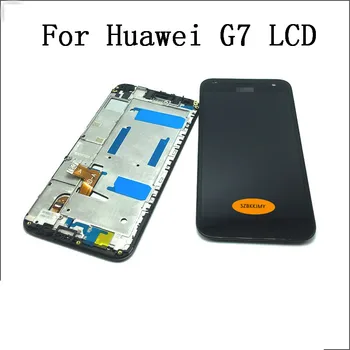 TESTOVANÉ 1280x720 Pre Huawei G7 LCD Dotykový Displej Pre Huawei G7 Displej Digitalizátorom. Montáž Náhradných Dielov