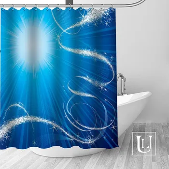 Moderné Vlastné magickom pozadí Textílie Polyester Sprchový Záves Vysoko Kvalitný Umývateľný Vaňa Dekor Nepremokavé Populárne