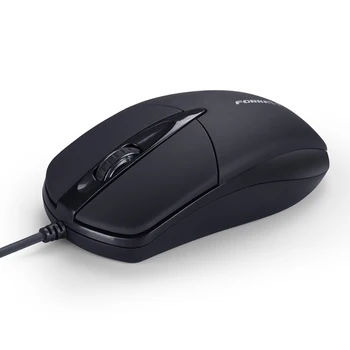 Hot Predaj V9 Ergonomické Tichý Kliknite 1200DPI 3 Tlačidlá Optická Office Home USB Wired Mouse