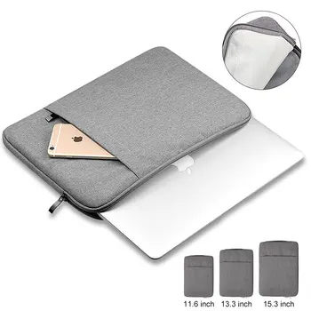 Notebook Sleeve For Mac Book Pro 13.3 15.6 12 2018 2019 2020 Xiao Kryt Vodotesný, Prenosný Bag15 11 13 Pre Macbook Air 16 Prípade