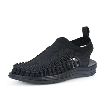 Sandále pre mužov módne Vonkajšie Non-slip Mužov Ležérne Topánky Letné Ľahké Priedušná 2021 Sandále Módne pánske Plážové Topánky Zapatos