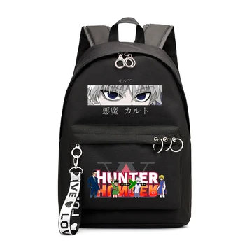Hunter X Hunter Anime Dievčatá Batoh Killua Zoldyck Diabol Oko Školské Tašky pre Dospievajúce Dievčatá Kawaii Anime Cestovné Batohy Taška