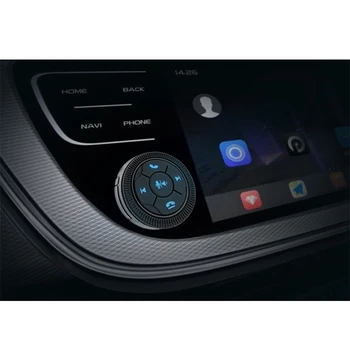 Auto Volant Radič Bezdrôtovej Tlačidlá ovládača Bezdrôtovej ligent Ovládanie Auta Bluetooth Adaptér 7 Kľúč