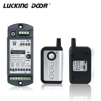 Elektrické Automatické sklenené dvere remote controll 433 switch s bezdrôtovým vysielačom
