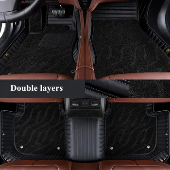 Najlepšia kvalita! Vlastné špeciálne auto podlahové rohože pre Mazda CX-5 2021-2017 trvanlivé nepremokavé dvojitej vrstvy, auto koberce pre CX5 2020