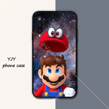 Hviezdna obloha Super Mario mobilný telefón kryt puzdro pre Samsung galaxy A6 A7 2017 2018 A9 A10 A20 A30S A40 A50 A70 A80 coque