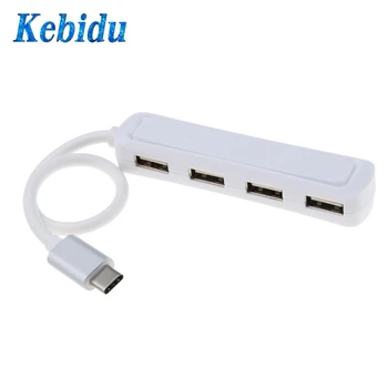 Kebidu Typ c Rozbočovač USB 3.1 až USB 2.0 4 Port Konektor Splitter Adaptér Pre Notebook PC Desktop Pre Macbook Pro Telefón, Tablet Najnovšie