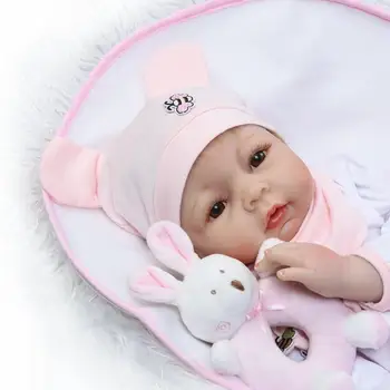 55 cm znovuzrodené deti mäkké silikónové reborn bábiky baby dvojčatá ružové oblečenie reborn baby doll lol hračky vzdelávacie hračky darček k narodeninám