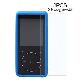 2 ks Screen Protector MP3 Prehrávač Plné Pokrytie Film Easy Clean Príslušenstvo Predné Tvrdeného Skla Proti Poškriabaniu Pre SOULCKER D16