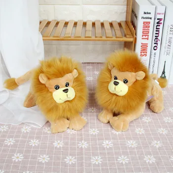 Imitácia Lev Bábika Lesných Zvierat Lion King Plyšové Hračky Urvat Stroj Bábika Darček