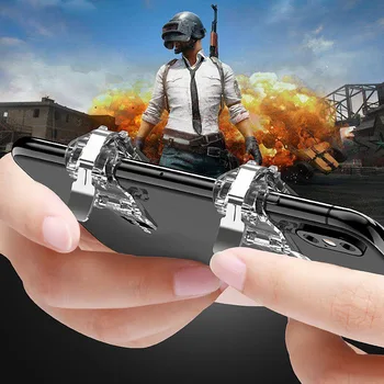 Mobilný telefón hry Fire tlačidlo smart telefón hra Metal Hry Spúšť L1 R1 Strelec pre iphone Nože Von / Prežitie Pravidlá / PUBG