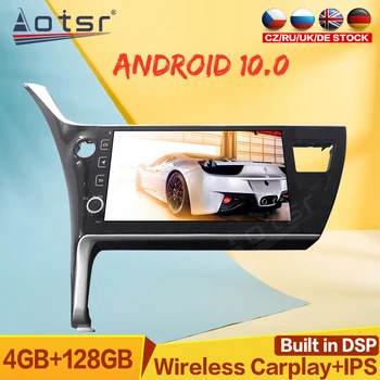 128GB Android 10 autorádia Prehrávač, GPS Navigáciu Pre Toyota Corolla 2016 + Auto Stereo Multimediálny Prehrávač DSP Carplay DSP Carplay