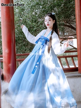 2021 žena čínskej tradičnej hanfu tang vyhovovali župan cosplay kostým pre dospelých štádium tanečné šaty cheongsam oblečenie šaty