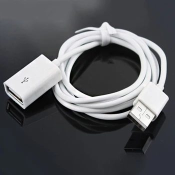 1pcs USB 2.0 Samec Samica Predlžovací Kábel Napájací Kábel pre PC, Notebook Notebook Rozšírenie Údajov 1M Extender Účtovať Príplatok Kábel