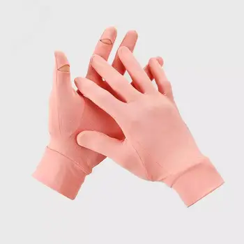 YOUPIN lete opaľovací Krém Dotykový displej rukavice UPF50+ UV ochrany Non-slip Mäkká a priedušná Vodičské Rukavice