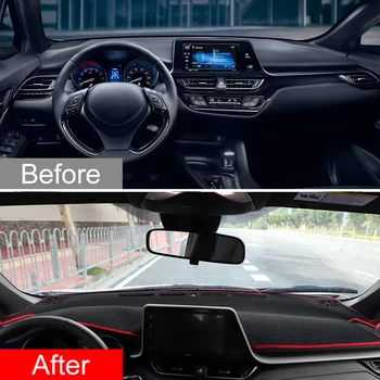 Pre Toyota C-H CHR 2016-2018 2019 2020 Auto Tabuli Vyhnite sa Svetlo Kryt Rohoží, Anti-UV Podložky Nástroj Platformu Stôl Príslušenstvo