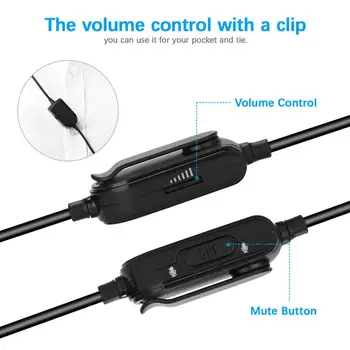 Pre Astro A10 A40 Herné Headset Nahradenie Audio Kábel, Kábel 2 M 3,5 mm Môžete Prepnúť / Pozastavenie prehrávania Hudby Bezdrôtové Bluetooth Reproduktory