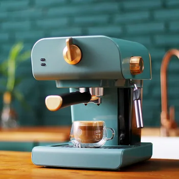 Automatické Espresso kávovar so zabudovaným Mlieko Frother Cappuccino a Latte kávovar Vintage Dizajn kávovar 20Bar