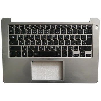 NOVÉ JP notebook klávesnica pre DELL INSPIRON 13 5000 5370 Japonskú klávesnicu s opierka dlaní hornej prípade 0265G7 13N4-0AA0602
