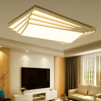 Obývacej izby, spálne, jedálne, troch-dimenzionální vrstvený led stropné svietidlá plynulou stmievanie diaľkové ovládanie módne jednoduché svietidlá