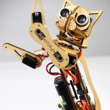 DIY Petoi Nybble Nejroztomilejší Open Source Robotické Mačiatko Kmeňových Bionic Quadruped Open Source Kmeňových Prispôsobiteľné Hračka Sada