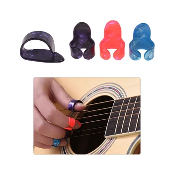 Gitarové Príslušenstvo Súprava Obsahuje 20pcs Silikónové Gitara Prst Chrániče + 10pcs Gitara Výbery + 4pcs Palec & Prst Tipy