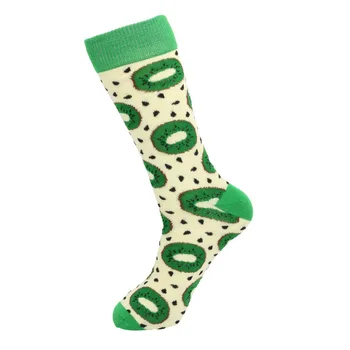 PEONFLY Harajuku Prstencového Sandwich Klobása Zábavné Ponožky Mužov Novinka Roku 2020 Jar Radi Kreatívne Cartoon Potravín Calcetines Hombre