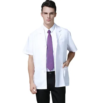 Muž lekári nosenie samostatné obleky, lekári nosenie laboratórnych plášťoch, dlhé rukávy a krátke štýly pre zimné a zimné lekárske zubných lekárov