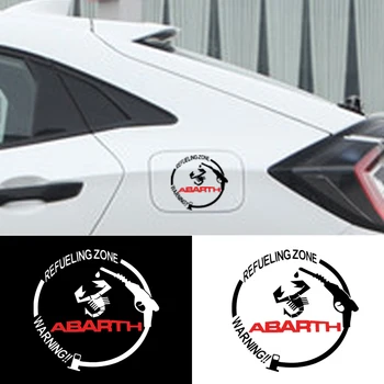 1pc Auto Odznak Palivovej Nádrže Spp Chránič Nálepky Auto Odznak pre Fiat Punto Abarth 500 Stilo Ducato Palio Odznak Auto Styling