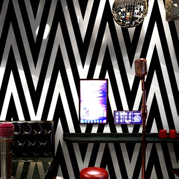 Moderné Reflexné Abstraktné Tapety Geometrické na Tému Bar KTV Miestnosti v Pozadí Steny Nepremokavé PVC nástenná maľba carta da parati 3d