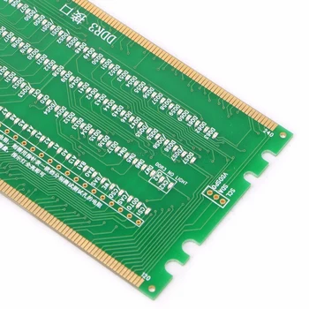 DDR2 a DDR3 2 v 1 Osvetlené Tester so Svetlom na Ploche Doske Integrované Obvody