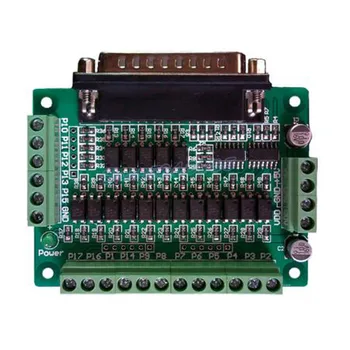 CNC paralelný port rozhrania rada fotoelektrické izolácie (podpora KCAM4, EMC2/linuxcnc)