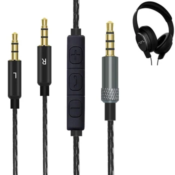 OFC Nahradenie Stereo Audio Kábel Predlžovací Kábel pre Sol Republiky Master Skladby HD HD2 V8, V10 V12 PFI X3 Ultra XC Slúchadlá