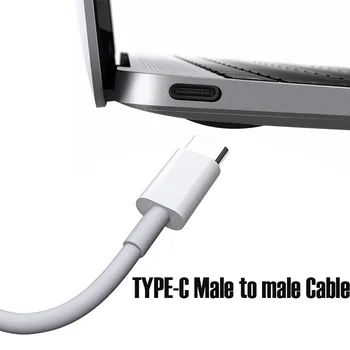 100W USB Typu C, Rýchle Nabíjanie Kábel Kábel E-známky Čip DC Napájací Adaptér Konektor Converter pre Macbook Lenovo Asus Notebook, Nabíjačka
