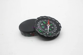 Dhl alebo fedex 2000pcs hot Mini Presné Kompas Praktické Guider pre Kemping North Navigáciu Prežitie Tlačidlo Dizajn Kompas