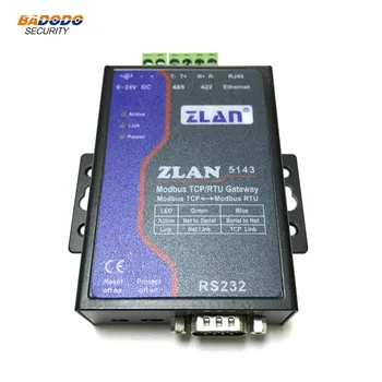 ZLAN5143 RS232, RS485, RS422, aby Ethernet RJ45 Converter Modbus RTU TCP Bránou sériové zariadenie server nahradiť ZLAN5102 ZLAN5102-3