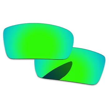 Papaviva Smaragdovo Zelená Zrkadlo Polarizované Náhradné Šošovky Pre Gascan slnečné Okuliare, Rám UVA & UVB Ochrany