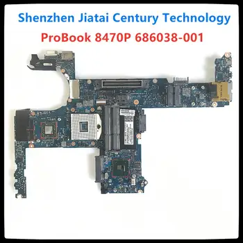 686038-001 pre HP ProBook 6470B 8470P 8470W Notebook doske 686041-001 HM76 HD7570M 6050A2470001-MB-A04 Doske testované