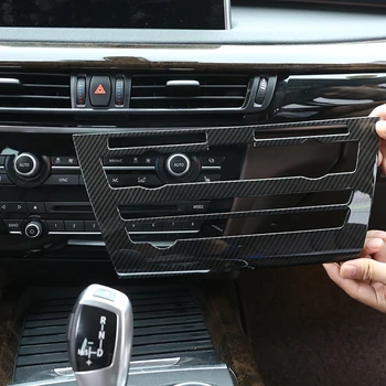 1 Ks Plastové Auto príslušenstvo stredovej Konzoly Objem Klimatizácia Prieduch Rámik Panel Výbava Pre BMW X5 F15-2018 Príslušenstvo