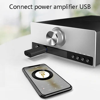 USB Bluetooth 5.0 Vysielač, Prijímač, 3.5 mm AUX Bezdrôtový o Adaptér pre PC TV Auta, handsfree Slúchadlá Reproduktor
