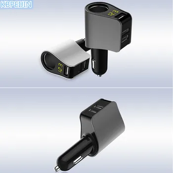 USB Nabíjačka do Auta Auto styling Konektor Napájania LED, detekcia Napätia na ALFA ROMEO 147 159 156 nálepky mito znak príslušenstvo
