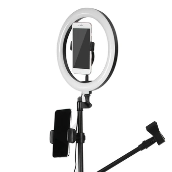 26 cm Krúžok Svetlo USB Stmievateľné Selfie Krúžok Lampa s Jedno-Kus Skladací Stojan pre Tik Klop YouTube make-up Video Studio Live