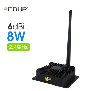 EDUP Bezdrôtový Wifi Zosilňovač Power Booster pre Bezdrôtový Smerovač Signál Booster Repeater Širokopásmové pripojenie 2,4 Ghz, 8W EP-AB003