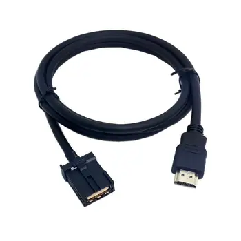 1,5 M High Speed HDMI 1.4 Typ E Mužského Typu Male Video Audio Kábel Automobilový Pripojenie Systému Stupeň Konektor pre Hyundai H