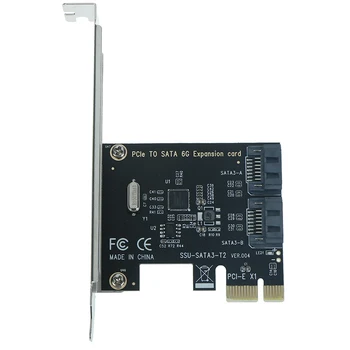 SATA rozširujúca Karta PCI express SATA 3.0 2 port rozširujúca Karta PCI-E SATA 3 III adaptér SATA3 SATA controller