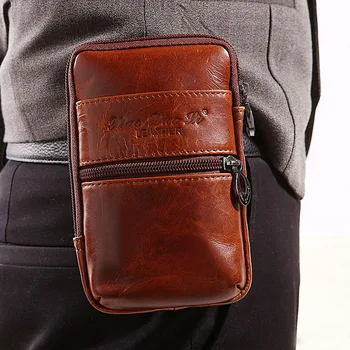 040718 nový hot muž mini pás taška muž small vintage kabelky