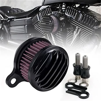 Black Vzduchu Čistič Príjem Filtračný Systém Držiak Pre Harley Sportster XL883 XL1200 1988-2016
