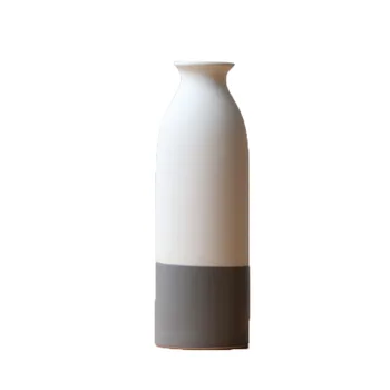 Jednoduchý Japonský Váza Biele Keramické Umenie Hydroponické Váza Domáce Dekorácie Váza